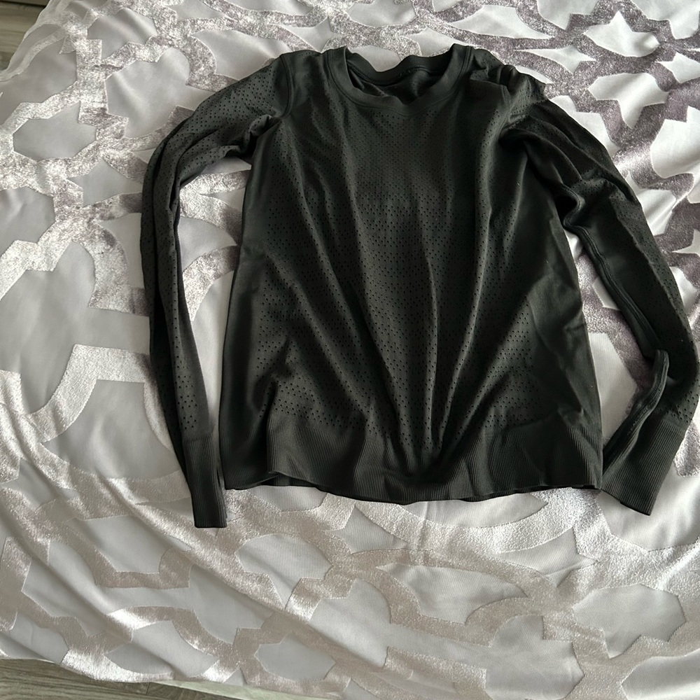 Black Long Sleeve Top